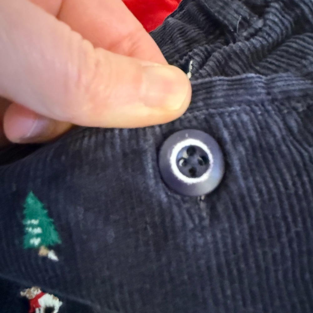 Christmas Holiday Toddler Boy Corduroy Pants Size 3T - Picture 8 of 8